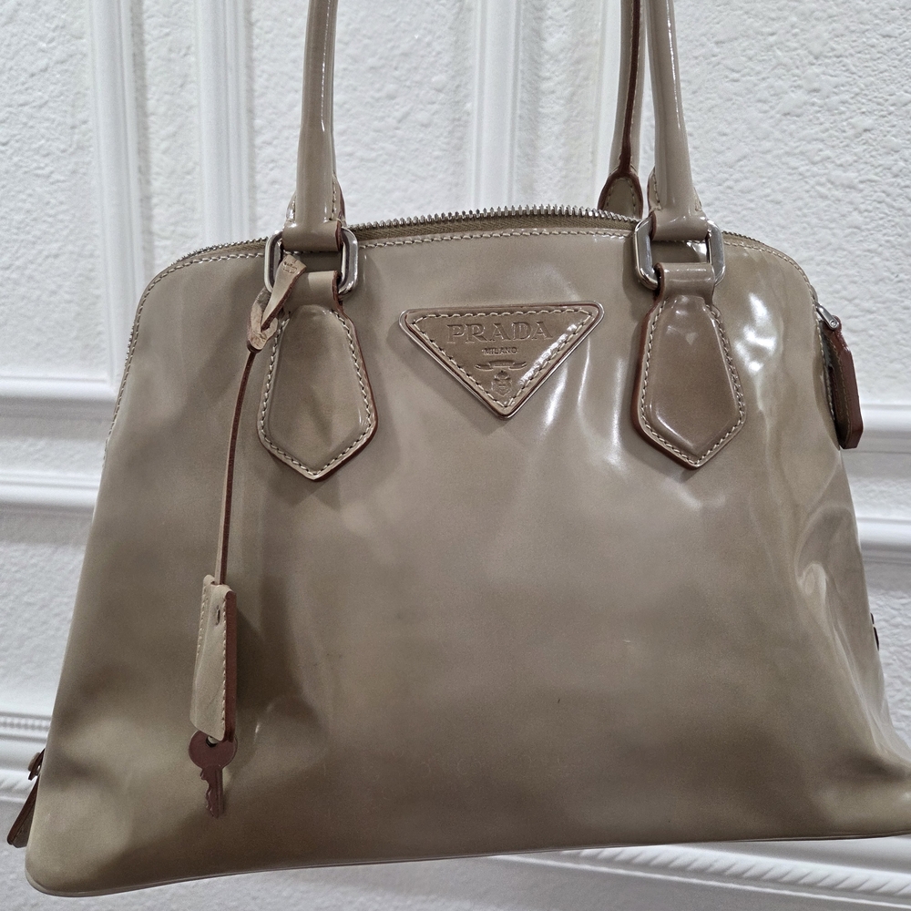 Beige Prada Bag